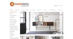 Desktop Screenshot of espaciobetty.com